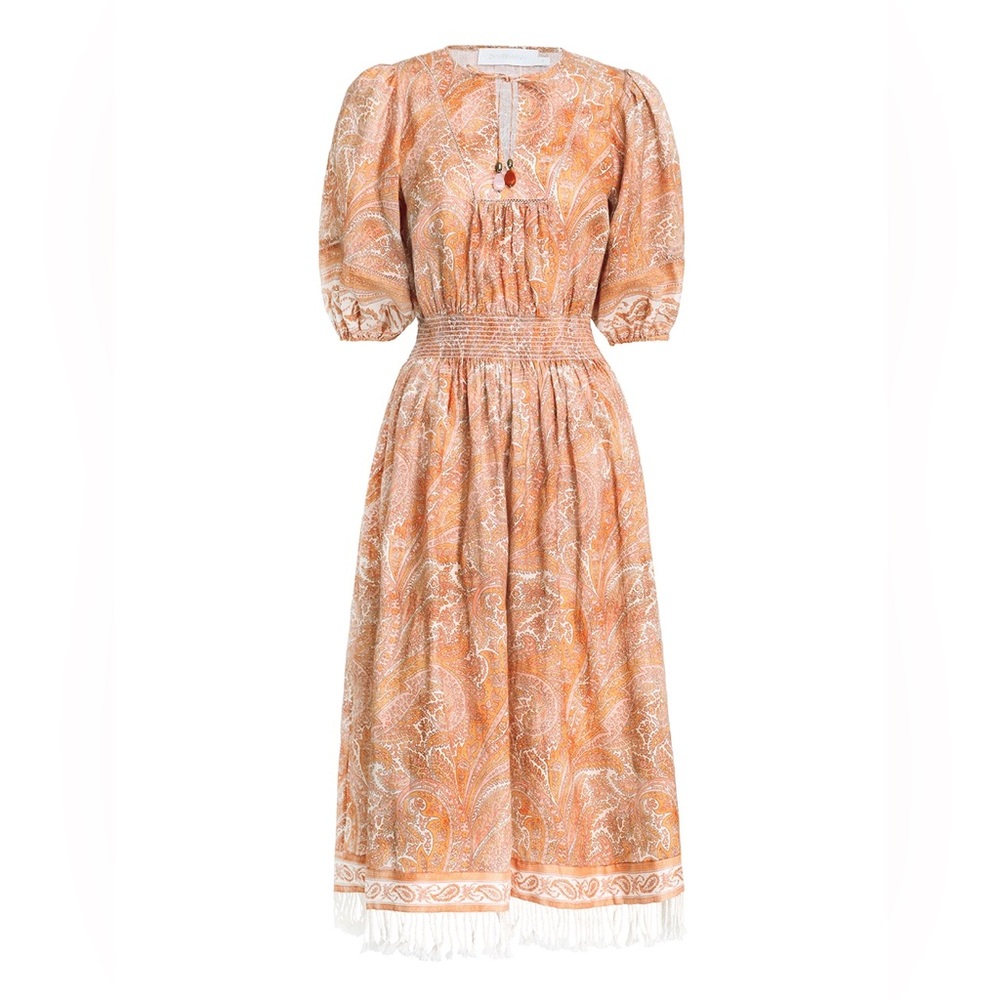 Authentic Zimmermann Brighton Shirred waist dress - Picture 2 of 7
